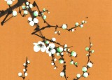 何華賢 四尺三開《暗香》 潁淮書畫名家