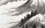 王永剛 四尺斗方《北國風光》 國家一級美術師
