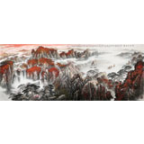 李碧峰 大丈二《高峽出平湖》 中國書畫家協會理事