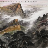 李碧峰 大丈二《長城萬里圖》中國書畫家協會理事