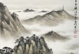 劉金河 作品《天上玉屏》中國美術家協會會員（詢價）