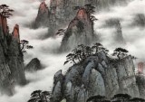 【已售】劉金河 四尺《江山萬里盡朝暉》 中國美術家協會會員