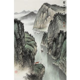 劉金河 《碧水清江》中美協會員 （詢價）
