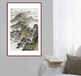 【已售】劉金河 《春山疊翠》中美協會員 國家畫院畫家