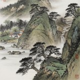 【已售】劉金河 《春山疊翠》中美協會員 國家畫院畫家