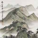 【已售】劉金河 《春山疊翠》中美協會員 國家畫院畫家