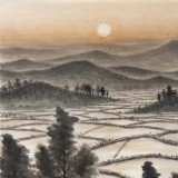 劉金河 《晚晴》中美協(xié)會(huì)員 （詢價(jià)）