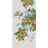 【已售】凌雪 四尺《事事如意》 北京美協(xié)會(huì)員