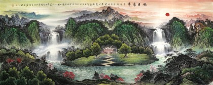 王友金 小八尺《旭日東升》財源滾滾 左右逢源
