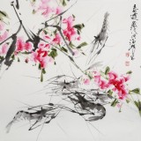 【已售】孫海峰 四尺斗方《春游》 安徽省美協會員