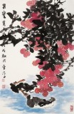 【已售】柳常學 四尺三開《果實累累》 中國美協會員