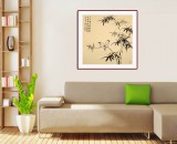 皇甫小喜 四尺斗方《可留清韻待群賢》 河南著名花鳥(niǎo)畫家