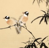 皇甫小喜 四尺斗方《可留清韻待群賢》 河南著名花鳥(niǎo)畫家