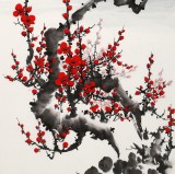 【已售】何華賢 三尺《寒香》 潁淮書畫名家