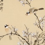 皇甫小喜 四尺斗方《春風第一香》 河南著名花鳥畫家