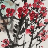 邢書波 《一枝春》喜上梅梢 中美協會員 清華美院創作班導師（詢價）