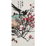 邢書波 《一枝春》喜上梅梢 中美協會員 清華美院創作班導師（詢價）