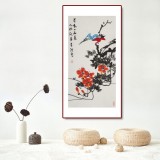 邢書波 《花動一山春》 中美協會員 清華美院創作班導師（詢價）