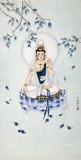 【已售】南海禪寺 妙林居士 四尺《觀音大士》