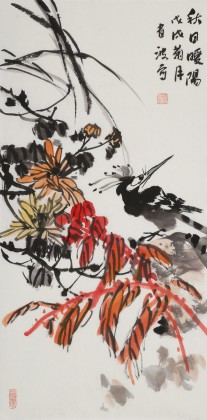 邢書波 《秋日暖陽》 中美協(xié)會員 清華美院創(chuàng)作班導(dǎo)師（詢價）