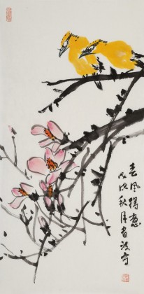邢書波 《春風得意》 中美協會員 清華美院創作班導師（詢價）