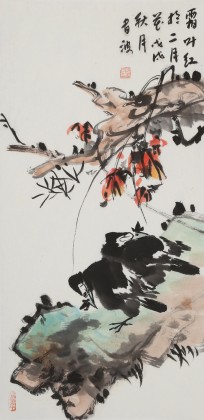邢書波 《霜葉紅于二月花》 中美協會員 清華美院創作班導師（詢價）