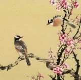 皇甫小喜 四尺斗方《春風第一枝》 河南著名花鳥畫家