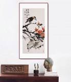 【已售】邢書波 《花動一山春》 中美協會員 清華美院創作班導師