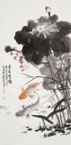 梁景欣 三尺《連年有余》 學院派畫家
