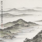 劉金河 四尺《征帆片片似沙鷗》 中國(guó)美術(shù)家協(xié)會(huì)會(huì)員（詢(xún)價(jià)）