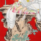 南海禪寺 妙林居士 四尺《觀音菩薩》