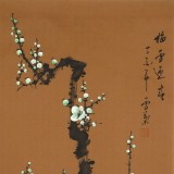 何華賢 四尺三開《梅雪迎春》 潁淮書畫名家