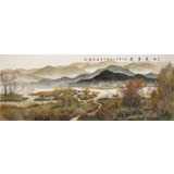 【已售】周佑林 小六尺《江南漁歌》微信（詢價(jià)）價(jià)優(yōu)