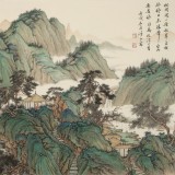 【已售】吳顯剛 四尺《游春圖》 貴州七星關美協主席