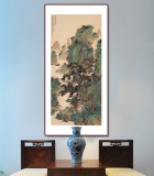 【已售】吳顯剛 《草堂松風圖》 貴州七星關美協主席