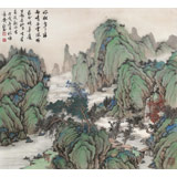 吳顯剛 《昨夜山中宿雨晴》 貴州七星關美協主席