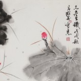 【已售】吳顯剛 《不盡生機》 貴州七星關美協主席