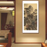 吳顯剛 四尺《溪山雅居圖》貴州七星關美協主席