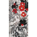 【已售】王永剛 三尺《紅心似火》 國家一級美術師