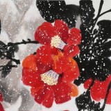 【已售】王永剛 三尺《紅心似火》 國家一級美術(shù)師