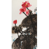 王永剛 三尺《荷塘》 國家一級美術(shù)師（詢價）