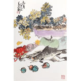 王永剛 《九月》 國家一級美術(shù)師（詢價）