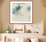 【已售】王永剛 四尺斗方《小魚都來》 國家一級美術師（詢價）