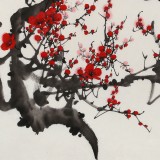 安徽美協(xié)何華賢四尺斗方《散作乾坤萬里春》