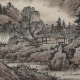 吳顯剛 《春江泛舟》貴州七星關(guān)美協(xié)主席