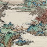 吳顯剛 四尺斗方《晴川意游》 貴州七星關美協主席