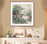吳顯剛 四尺斗方《晴川意游》 貴州七星關美協主席