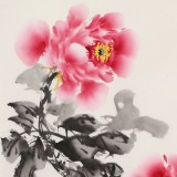 【已售】王偉寧《花香醉人》 青年書畫才俊 河南美協會員