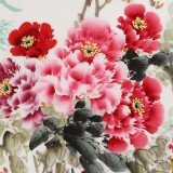 【已售】王寶欽 四尺《花開富貴》當(dāng)代花鳥牡丹畫名家（詢價）