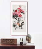 【已售】王寶欽 四尺《富貴吉祥》當(dāng)代花鳥牡丹畫名家（詢價(jià)）